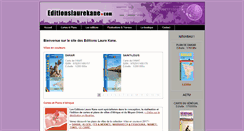 Desktop Screenshot of editionslaurekane.com